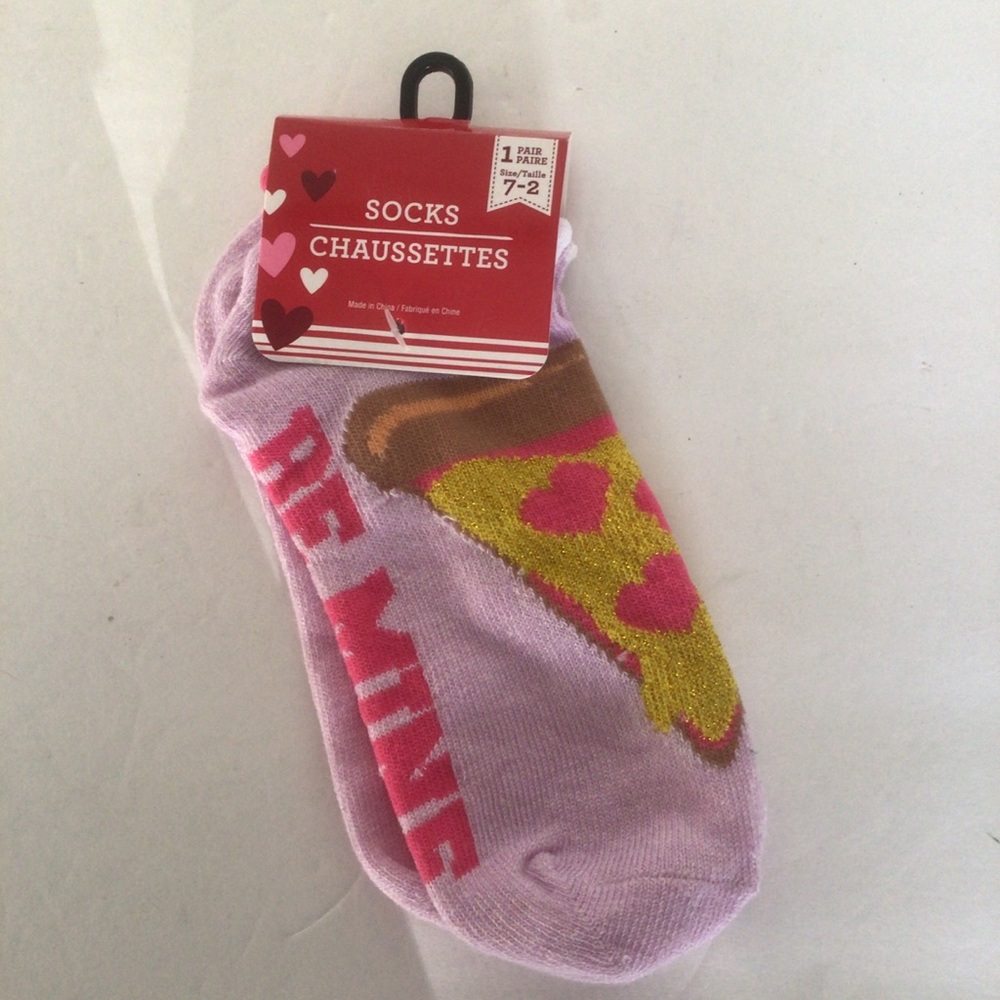 KIDS NOVELTY PIZZA SOCKS NWT